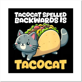 Cat And Taco Posters and Art